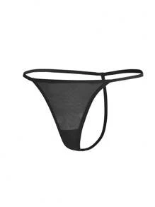 Ocili Bragas cómodas y casuales de mujer de tela de punto con ligera elasticidad, en color liso multicolor con ribete de contraste - Multicolor - Ver 6
