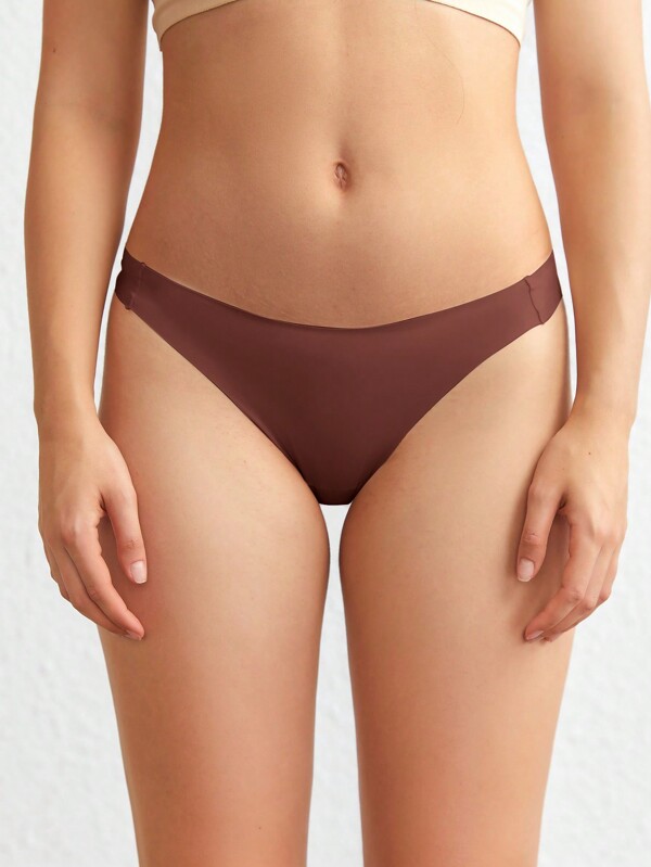 Ocili Ocili Slip solid, fără cusături, talie joasă, cusături laterale din spate