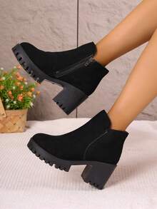 Women's Ankle Boots And Short Boots - Black - View 4