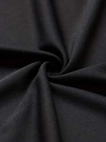 Nam Plus Bộ xương & Đồ họa Khẩu hiệu Áo thun - màu đen - Xem 3