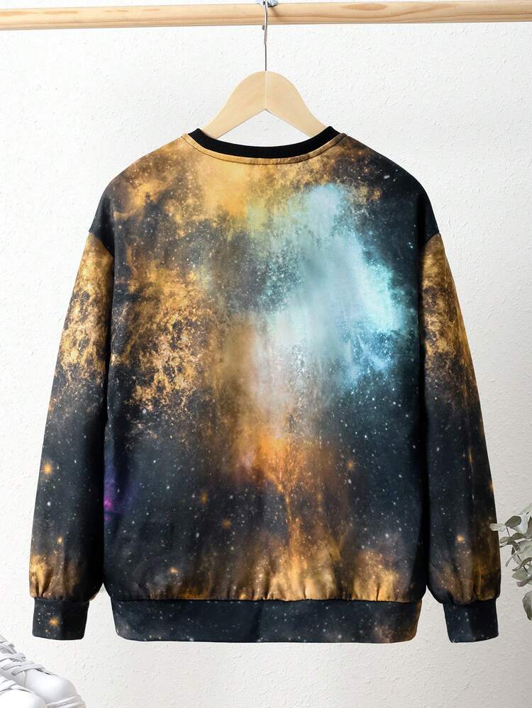 Tween Boy 3D Animal Print Pullover