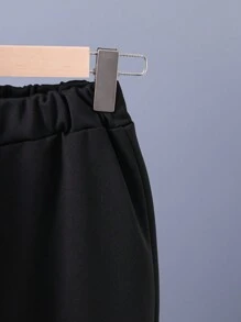 男童實用連帽背心,連帽衛衣和褲子三件套裝 - 彩色 - 查看 4