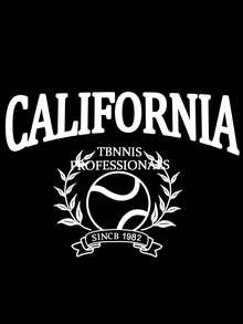 SHEIN EZwear 女性連帽搖粒絨運動衫帶字母圖案和抽繩 - 黑色 - 查看 7