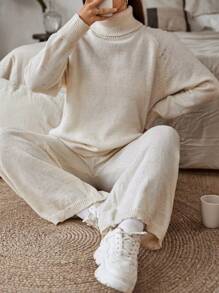 SHEIN MOOSTA 毛衣兩件套裝 - 彩色 - 查看 6