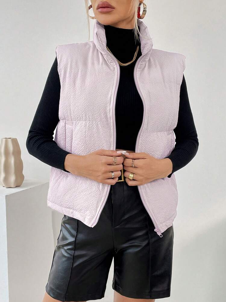 Women's Zip-Front Padded Coat