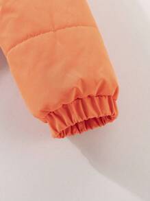 秋冬季 Tween Boy 休闲拼色棉服外套