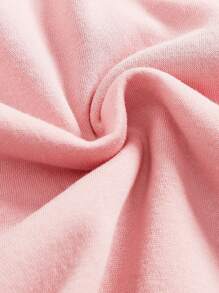 Tween Girl Letter Graphic Sweatshirt - Pink - View 6