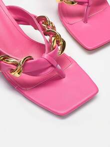 CUCCOO SZL Sandalias De Tacón Alto Para Mujeres - Rosa - Ver 9