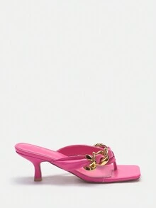 CUCCOO SZL Sandalias De Tacón Alto Para Mujeres - Rosa - Ver 5