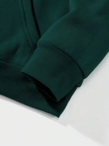 Manfinity Dauomo Sudadera Con Capucha Casual Y Elegante Para Hombre Impreso Con Rosas Y Letras
