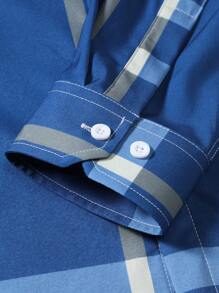 Camisa De Hombre - Azul - Ver 5