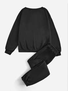 SHEIN Unity 套裝 - 黑色 - 查看 2