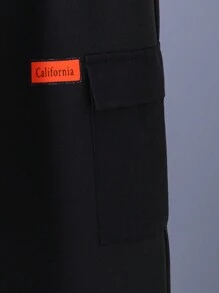 男童實用連帽背心,連帽衛衣和褲子三件套裝 - 彩色 - 查看 5