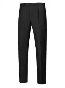 Manfinity Mode Traje De Solapa De Doble Botonadura Para Hombre