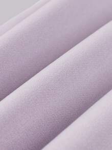 SHEIN Unity Tương phản Váy thắt eo - Xám - Xem 7