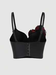 SHEIN Privé Camiseta Sin Mangas Para Mujer - Negro - Ver 2