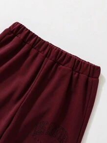 3入組少女字母印花運動褲 - 彩色 - 查看 4