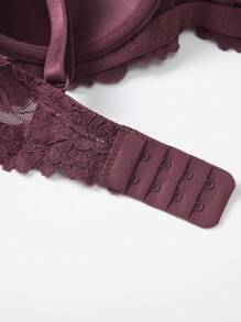 Floral Lace Underwire Bra Lingerie