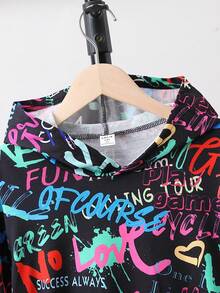 Áo nỉ in chữ dành cho bé trai tuổi teen - Nhiều màu - Xem 5