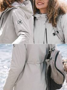 In My Nature 女士户外保暖冬季夹克 - 白色 - 查看 6