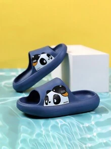 乙烯-乙酸乙烯共聚物柔軟的&舒服的卡通兒童泡沫拖鞋 - 藍色 - 查看 3