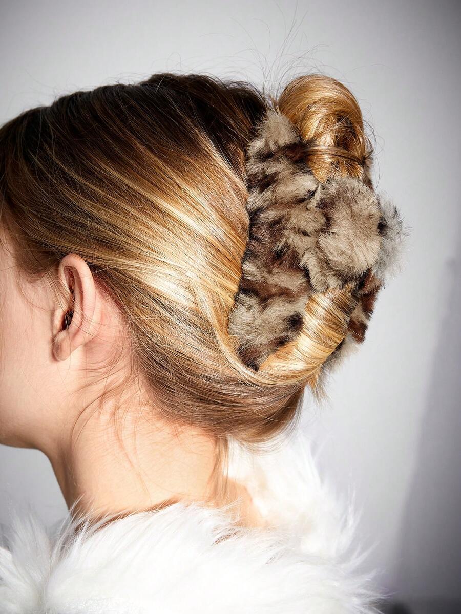 SHEIN ICON Sang trọng Móng vuốt Kẹp tóc - Nhiều màu - Xem 1