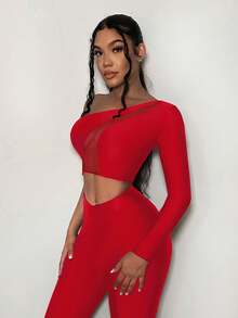 SHEIN SXY 女性上衣 - 紅色 - 查看 3