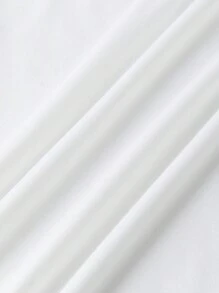 SHEIN LUNE Christmas Print Tee - White - View 5