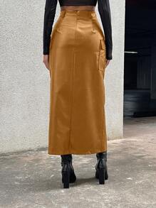 Aveloria Wickelrock Mit Schlitz Und Tasche Vorne