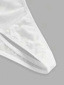 Ocili 3 piezas Set tanga unicolor de malla - Multicolor - Ver 8