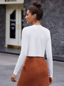 BizChic 女性t恤 - 白色 - 查看 3