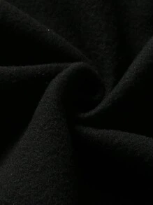 Manfinity EMRG 男士休闲连帽卫衣，字母印花长袖连帽衫，送给朋友、丈夫、男友的礼物，街头风图案连帽衫，复古风连帽衫，秋季款 - 黑色 - 查看 5