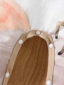 男嬰卡通圖案撞色滾邊連身褲&帽 - 白色 - 查看 4