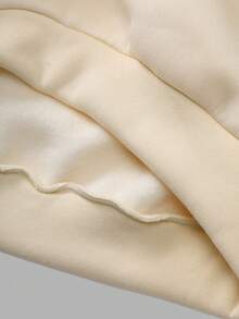 SHEIN Unity 撞色落肩袖抽繩連帽衫 - 彩色 - 查看 4