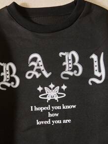 SHEIN 青少年女孩鬆緊褲外套短褲3入組 - 彩色 - 查看 6