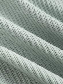 SHEIN MOD Hai âm Tay áo loe Tách đùi Váy 2 trong 1 - Nhiều màu - Xem 4