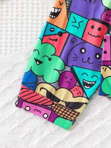 Vêtements De Détente Pour Garçon (jeune Enfant) À Motif De Dessin Animé Rouge Et Bleu