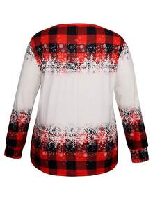 Camiseta Grande Con Tamaño T - Burdeos - Ver 2