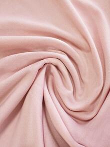 SHEIN Unity 女式一肩荷葉邊洋裝 - 淺粉色 - 查看 7