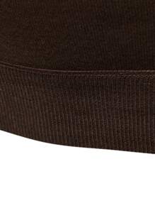 Manfinity Mode Men's Casual Solid Color Turtleneck Thermal Lined Sweater, Winter, Long Sleeve Top