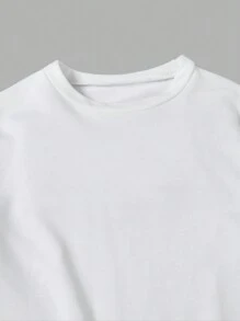 RueChic Men Figure Graphic Sweatshirt - White - View 3