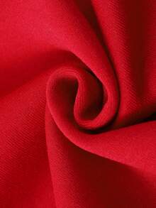 Manfinity EMRG 男士寬鬆束腰印花休閒褲 - 紅色 - 查看 3