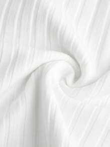 SHEIN Girlism 十幾歲女孩復古簡約街頭時尚針織露肩上衣2件套裝