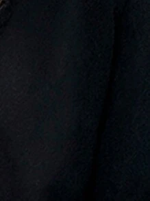 Cartoon Graphic Cami Top & Plaid Print Shorts PJ Set / Pajama Set - Black - View 7