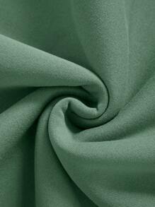 INAWLY 女士落肩字母印花卫衣，长袖上衣，毕业季、返校季、教师节，女士返校套头衫，秋季卫衣 - 綠色 - 查看 5