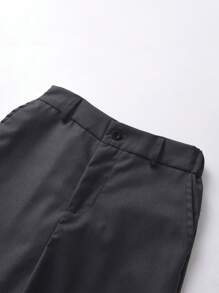 青少年（男）紳士服 - 灰色 - 查看 4