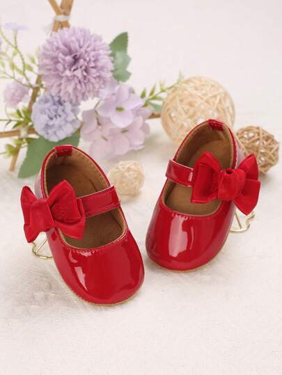 Lente en herfst schattige zachte zolen prinsessenschoenen voor babymeisjes van 0-1 jaar oud