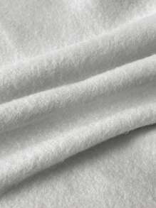 SHEIN Frenchy 落肩袖荷葉邊洋裝 - 灰色 - 查看 5