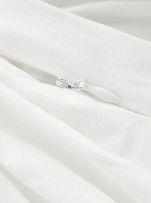 VARSITIE Sports Tennis Basic Pleated With SKIRT - White - View 7