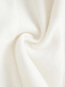 SHEIN DECDS 拼接領前紐扣西裝外套 - 黑色 - 查看 10